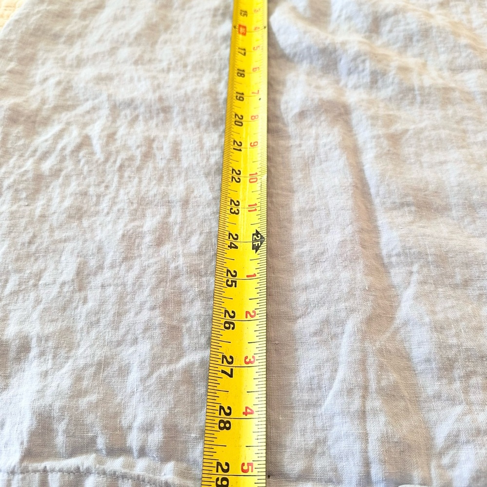 Linen Blend Lavender Sleeveless Tunic — - Picture 10 of 10